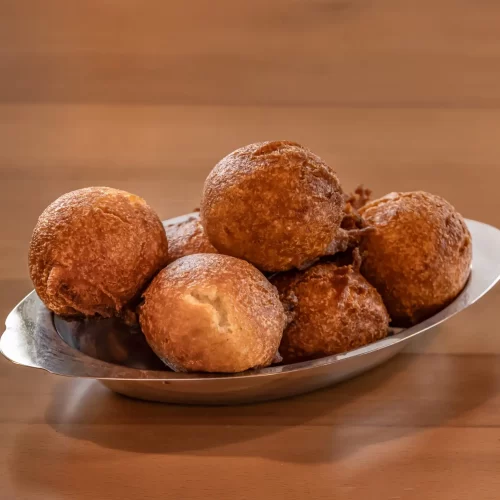 a bowl of fried food