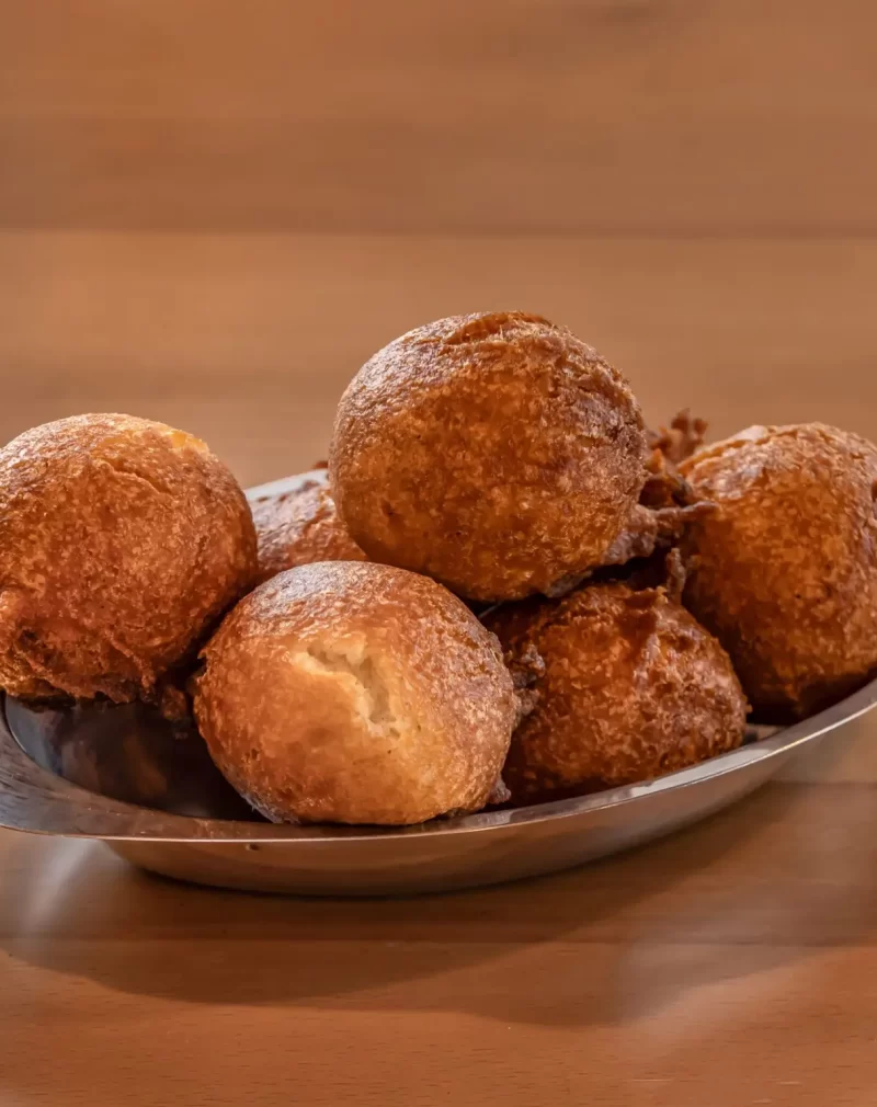 a bowl of fried food